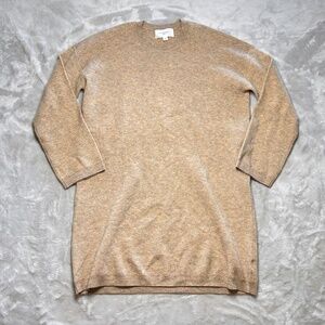 Pomander Place Tuckernuck Vivianne Crewneck Sweater Dress Size Small Sandalwood